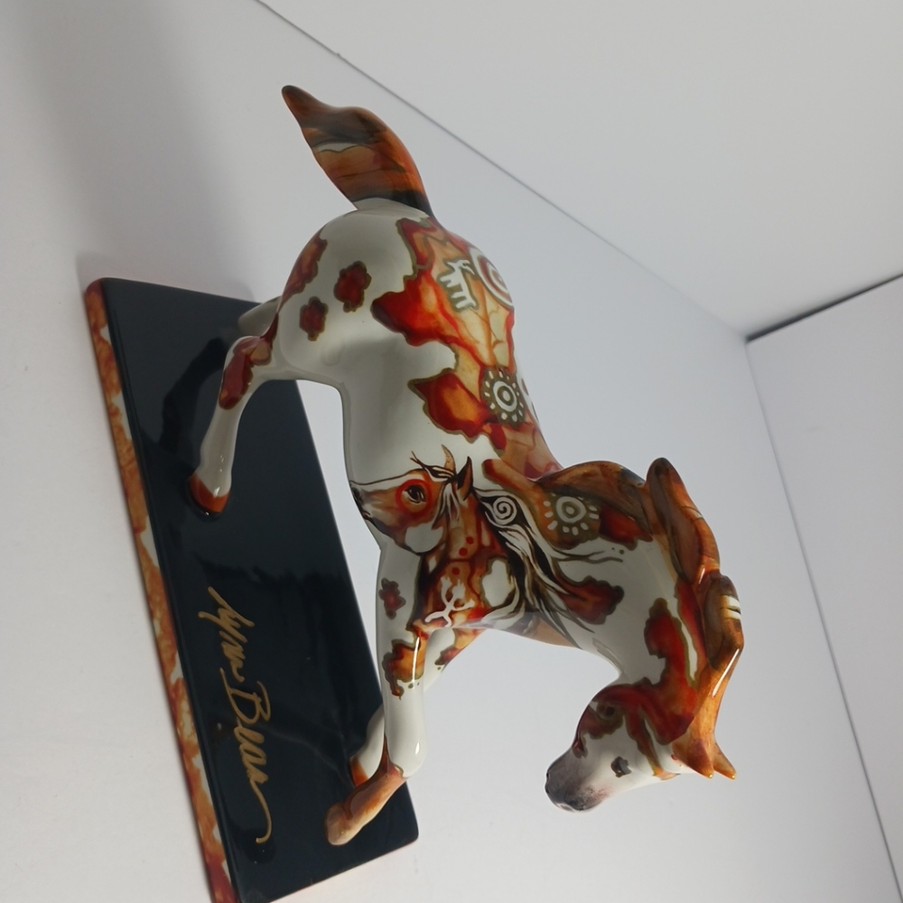 Trail of Painted Ponies 2009 Petroglyph Pony 12290 Signed Lynn Bean - Picture 7 of 8